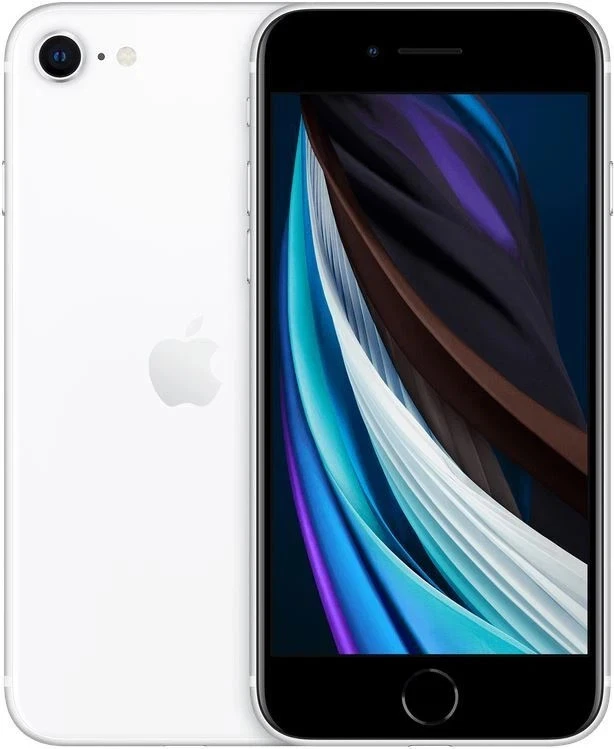 Apple iPhone SE (2020) - 128 GB - White - Unlocked - Good Refurbished