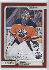 2018-19 O-Pee-Chee Red Cam Talbot #236 0c3