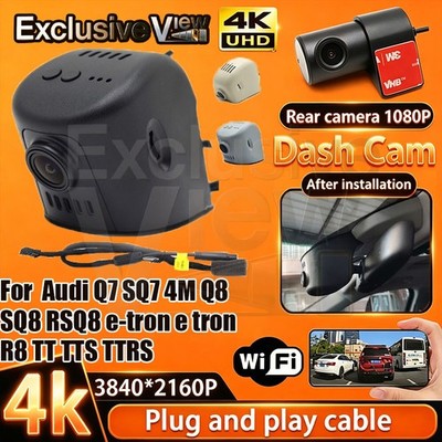 DVR Dash Cam Camera for Audi Q7 SQ7 4M Q8 SQ8 RSQ8 e-tron e tron R8 TT TTS TTRS