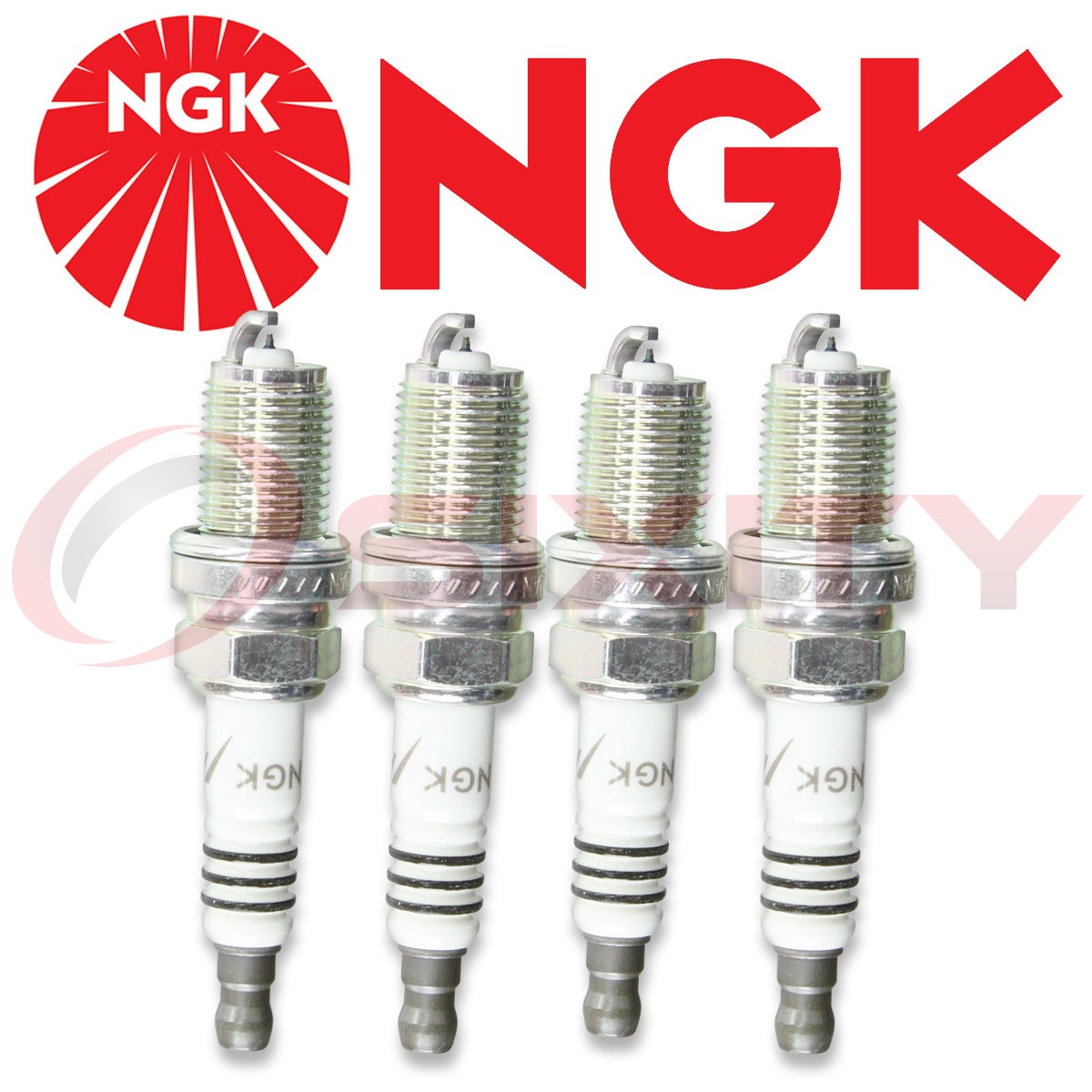 4 x NGK Iridium IX Spark Plugs BKR8EIX Colder Heat Range 8 for Race Tuned # 2668