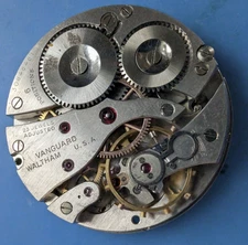 16 SIZE WALTHAM 1908 VANGUARD 23 JEWEL LEVER SET POCKET WATCH MOVEMENT PARTS
