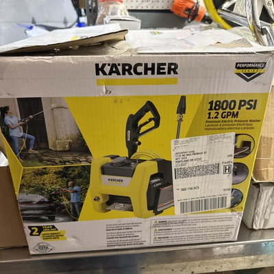 #ad Karcher K1800PS Cube Electric Pressure Washer 1800 PSI 1.2 GPM Portable NEW $57.00