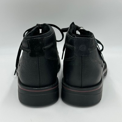 NWD Clarks Morris Peak Black Tumbled Leather Waterproof  display picture 2
