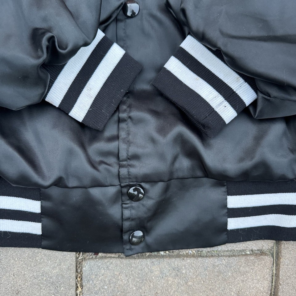 Vintage 80s Road Knight Nor-Cal Car Club Nylon Bomber Jacket Made In ...