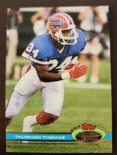 1991 Topps Stadium Club - Thurman Thomas #395  FREE shipping       206