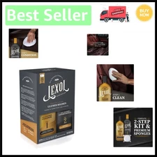 Luxury Leather Care Kit - Cleaner & Conditioner for Cars, Shoes & Furniture