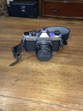 Vtg Asahi Pentax K 1000 Camera SMC Pentax 50mm Lens Japan Not Fully Tested