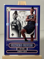 2025 Panini Donruss WNBA - Franchise Features Jewell Loyd #9 Blue Press Proof