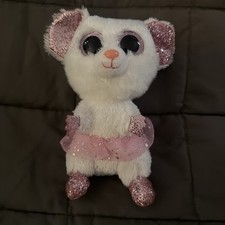 Ty Beanie Boos Plush 6" Nina Ballerina Mouse