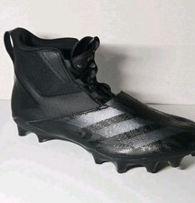 Adidas Adizero Chaos High Black Lineman Football Cleats Men's Size 13 ID9103 NEW