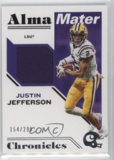 2020 Chronicles Draft Picks Alma Mater Materials /299 Justin Jefferson #17 1cc7