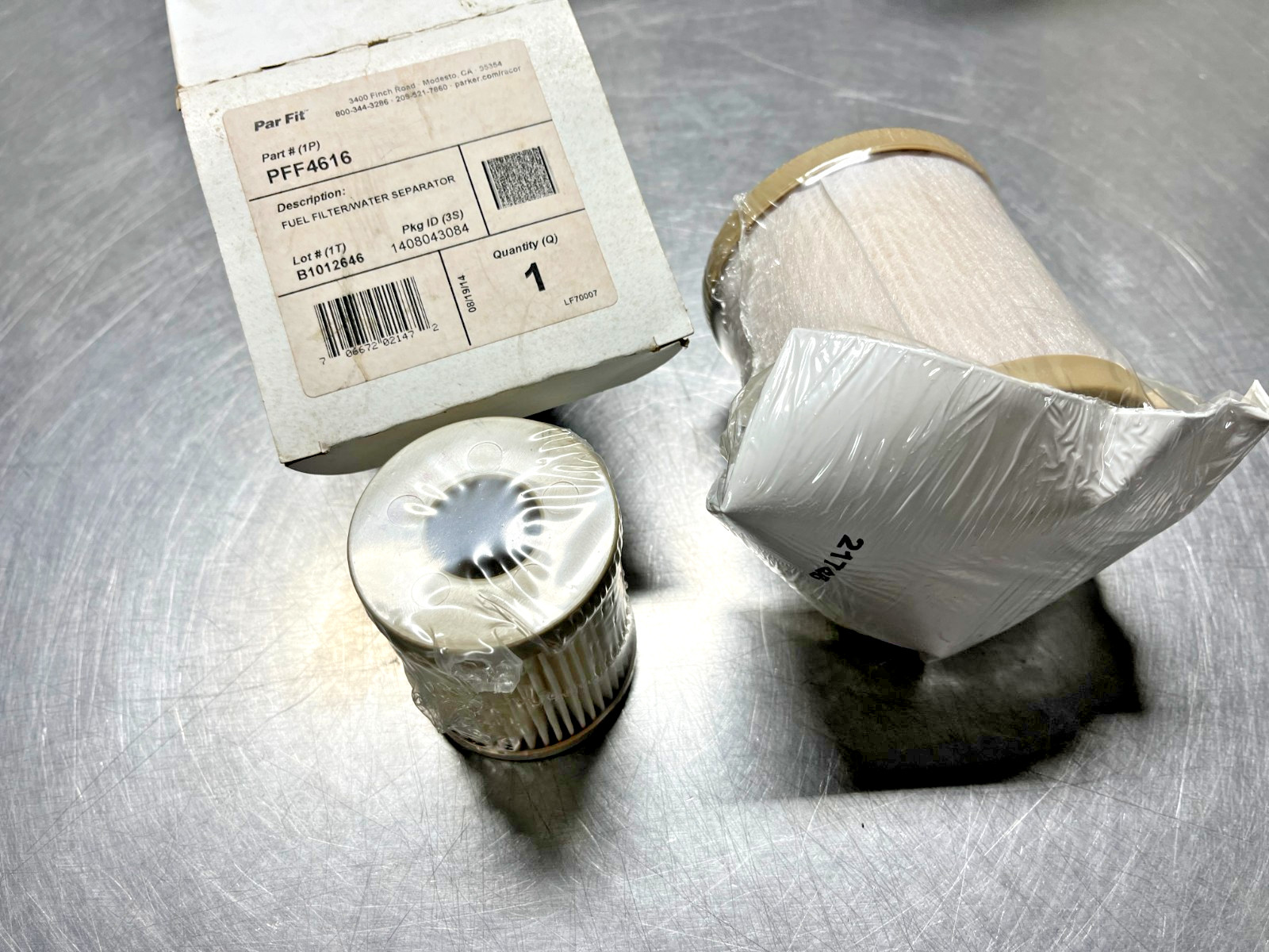 PFF4616 PARKER Racore Ford 6.0 Liter Turbo Diesel FUEL FILTER KIT PFF 4616