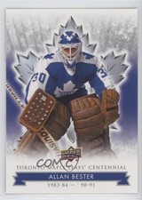 2017 Upper Deck Toronto Maple Leafs Centennial Allan Bester #30 8tn