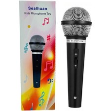 Microphone Toy for - Plastic Pretend Prop Fake Microphone Toy for