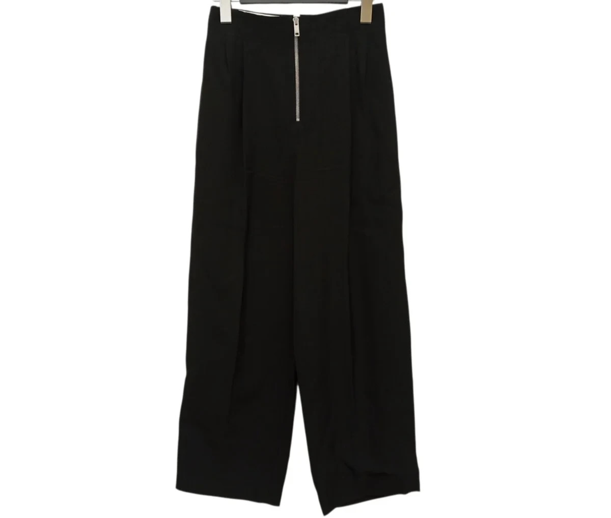 Celine Phoebe Philo Front Zip Pants Black Viscose Mix Size 34 | eBay