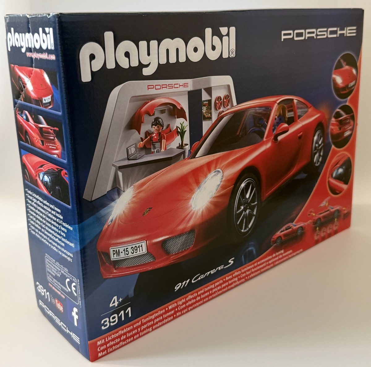 PLAYMOBIL 3911 Porsche 911 Carrera S With Lights Workshop | Compra