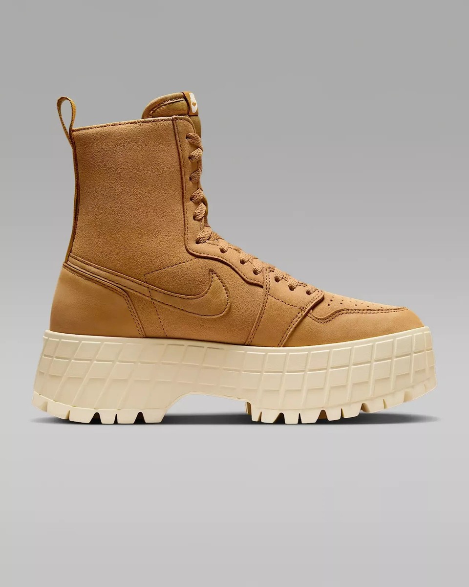 Air Jordan 1 Brooklyn Women's Multi Size Wheat/Muslin-Wheat FJ5737
