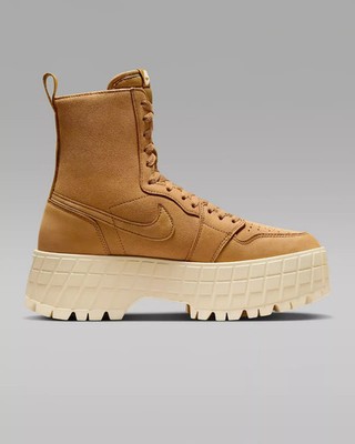 Air Jordan 1 Brooklyn Women's Multi Size Wheat/Muslin-Wheat FJ5737