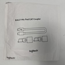 Logitech Rally Mic Pod CAT Coupler Graphite 952-000181