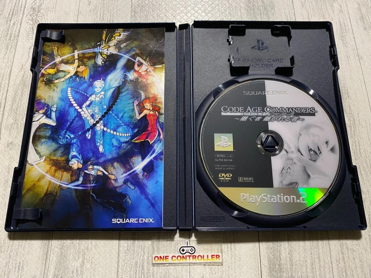 SONY PS2 Phantasy Star Universe & generation Romancing Saga Code Age Commanders
