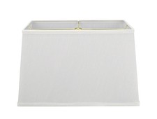 32049 Transitional Rectangle Hardback Shape Spider Construction Lamp Shade in...