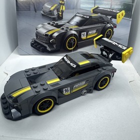 LEGO SPEED CHAMPIONS: Mercedes-AMG GT3 (75877) car minifig and instructions 