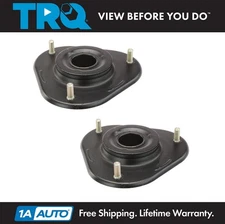 TRQ Front Upper Shock Strut Mount Kit Plate Bearing Pair For Corolla Celica