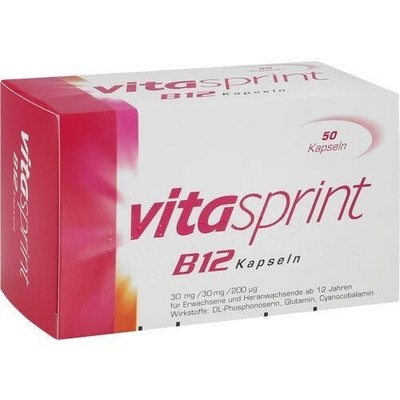 VITASPRINT B12 Kapseln, 50 St PZN 04909546