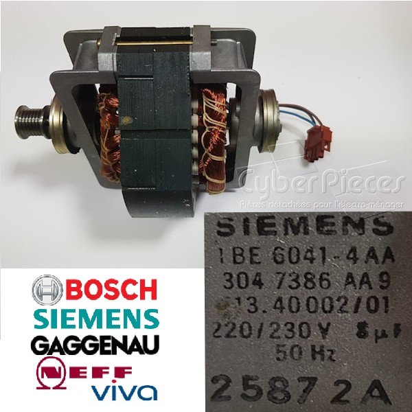 Moteur Bosch 00140368 pièce détachée moteur électrique de rechange