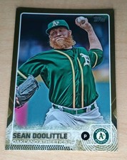 2015 Topps #117 Sean Doolittle /2015 Gold Oakland Athletics