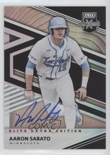 2020 Panini Elite Extra Edition Signatures Aaron Sabato #27 Auto 1u6