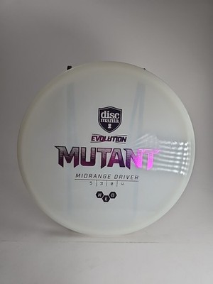 Discmania Evolution Line Neo Mutant 179g White W/Pink Foil 