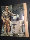 1977 STAR WARS school folder R2D2 C3PO used original — photo 1