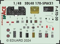 P-47D-30 Space - Miniart - / 1:48 - Eduard 3DL48170