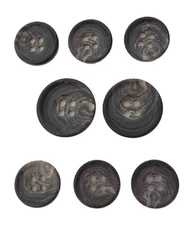 Givenchy Genuine Horn Suit Buttons Set Gray Cream Z9B Men's