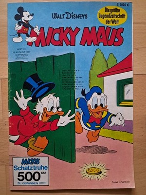 Micky Maus Nr.33 vom 16.8.1969 mit Fußballalbum, Ausklappseiten - Z1-2