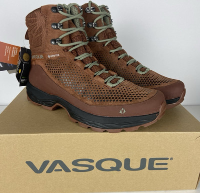 Vasque Womens Torre AT GTX Gore-Tex Hiking Boots Cappuccino Brown - Size 9 7545