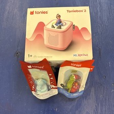 Toniebox 2 Starter Set - Ms. Rachel Tonie - Cloud Pink - New W/two Tonies