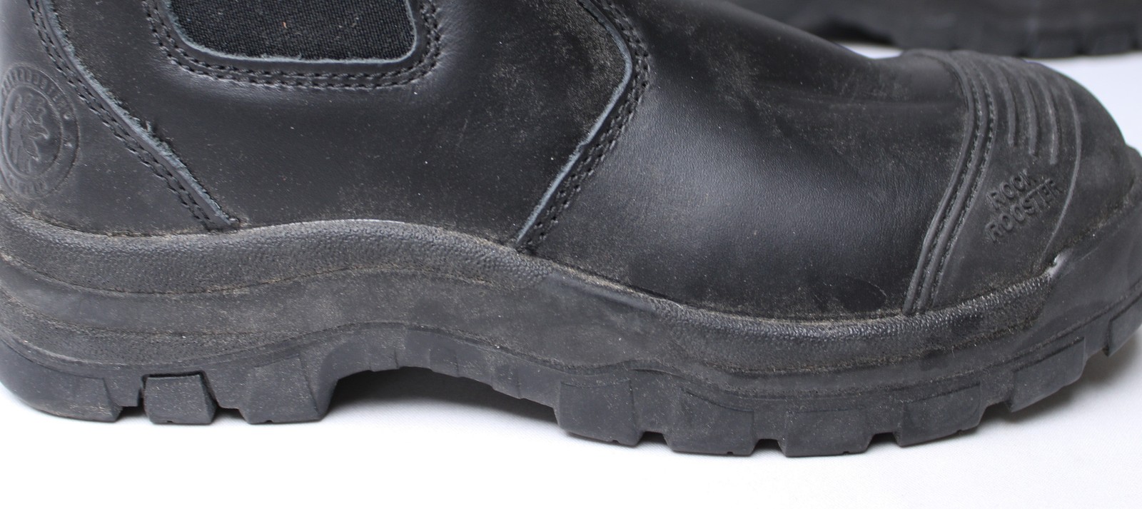 ROCKROOSTER Men's Bakken 6 inch Electric Shock Protect Work Boots CD4 Black US:8