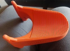 Vintage Design WILSON Football Kicking Tee Solid Orange Rubber Stand OTH-252 (2)