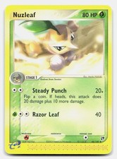 Nuzleaf 48/100 Uncommon Sandstorm Pokemon NM