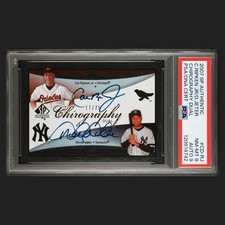 2007 SP Authentic Chirography Dual Auto #CD‑RJ Cal Ripken Jr. / Derek Jeter