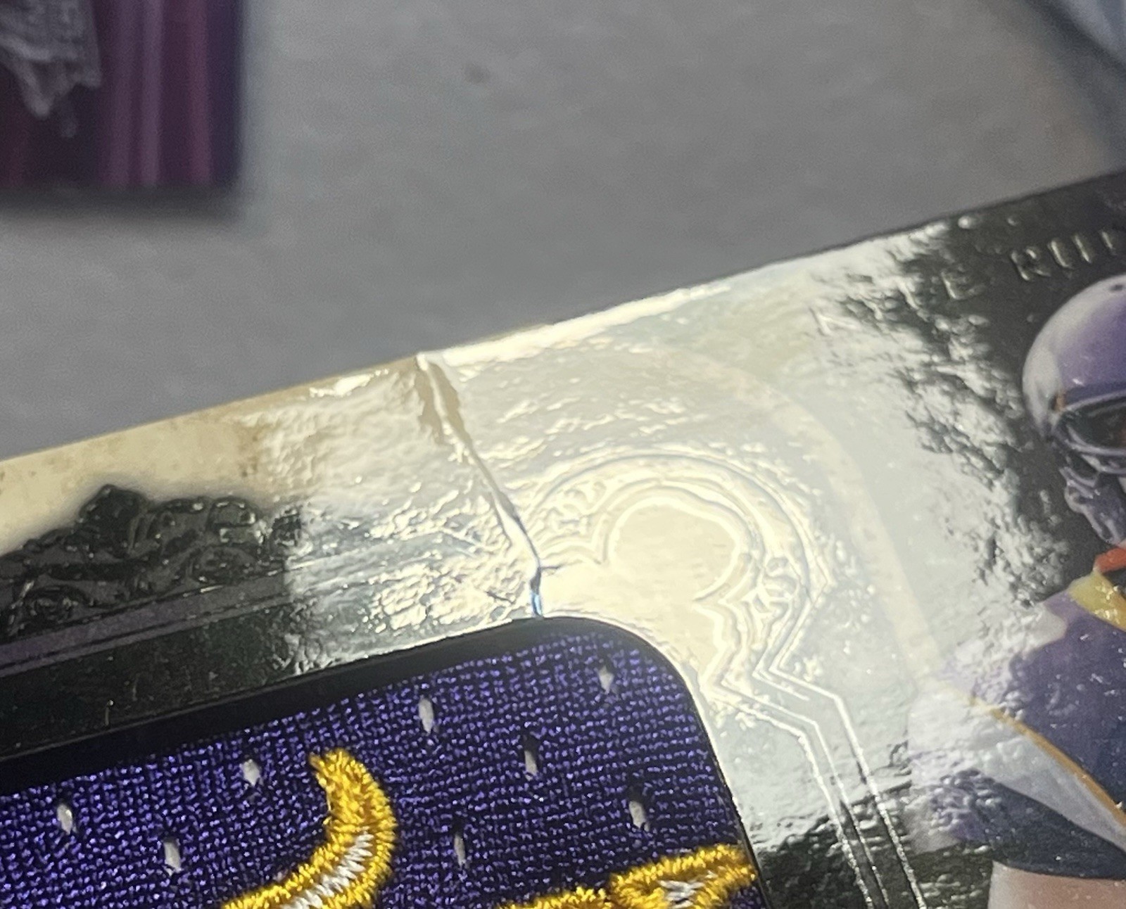 Kyle Rudolph 2011 National Treasures /25 Black Logo RPA Patch Auto RC 310 (READ) view 4