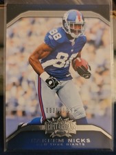 HAKEEM NICKS 2010 Topps Triple Threads  #11 GIANTS /1350