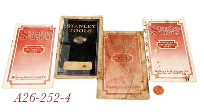 #ad #ad 4 original STANLEY TOOLS OLD CATALOG BROCHURES $65.00