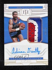 2022 National Treasures Lasting Legacies Prime /16 Adrian Dantley Auto HOF 4l3