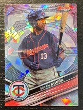 2022 Bowmans Best Bryan Acuna Prospect Atomic Refractor SP Twins 💎💎💎
