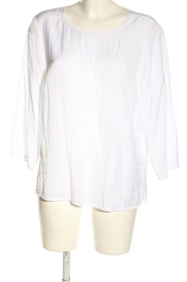 DAY LIKE Longsleeve Damen Shirt Gr. DE 42 weiß Casual-Look