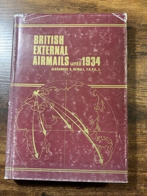 Ritische externe Luftpost bis 1934 von A S neu alles gebunden postgeschichtliches Buch