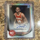2025-26 Topps Chrome Asa Newell Rookie Autograph Atlanta Hawks Insert TCAR-AN